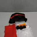 5Pcs Snowman Costume Kit, Christmas Winter Frosty Snowmen Costume with Hat Scarf Carrot Nose Gloves Pom Pom Balls for Adults, Cosplay Party, Dress up Accessories