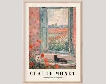 Claude Monet Painting