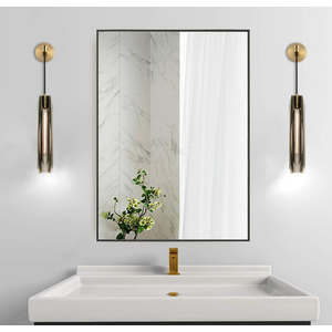 Wall Sconces Sets of 2,Modern Brass Crystal Wall Sconces,Handmade Modern Vanity Wall Sconce with Clear Crystal,Bathroom Living Room Bedroom,Bedside,Hallway, Corridor(2 Bulb Included)