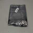 LUSHVIDA Square Fitted Table Cover Card Tablecloth 34x34 inch, 2 Packs Waterproof Elastic Vinyl Table Cloth with Flannel Backing Plastic Picnic Small Tables Top for Kitchen Dining Outdoor Party, Black