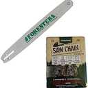 Forester 24" Bar for Large Husqvarna Chainsaws 3/8 Pitch .050 Gauge Mount 84DL Including 3/8 x 84 DL