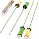 WH16X543 WH16X10057 Suspension Rod Kit (4Pcs), Compatible with GE and Hotpoint Washer WHRE5550K2WW, WBSR3140D5WW, WCSR2080B2WW, WDRR2500K3WW, WCSR2090DAWW, WPRE6150K2WT, WISQ416FT8WW 