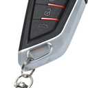 LANRU Car Alarm Systems Auto Remote Central Kit Central Locking with Remote Control Door Lock Vehicle Keyless Entry System, B