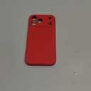 FireNova Magnetic for iPhone 17 Pro Case, Compatible with MagSafe, [Integrated Silicone Camera Control Button] [Camera Protection] Anti-Scratch Microfiber Lining Phone Case, 6.3", Deep Red