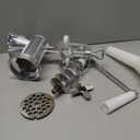 Manual Meat Grinders, large aluminum alloy molino para moler carne, efficient multi-function hand crank meat grinderfor Fresh Ground Beef,chicken sausage and spice