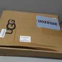 UGG Adalee Faux Fur Throw Blanket for Couch, Cozy Soft Blanket for Bed or Chair, Giftable Fluffy Throw, Machine Washable, Luxury Spring Home Decor, 50-inch x 70-inch, Natural White