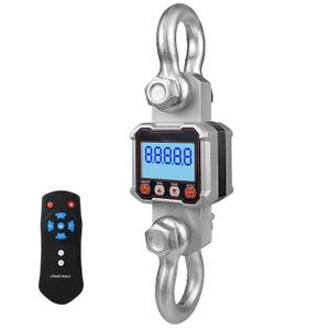 Hyindoor 10000kg 22000lb Crane Scale, 10T Digital Crane Scale with Remote Control, Industrial Heavy Duty Electronic Hanging Scale Hoist Scales