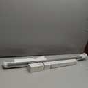 42" Concealed Sliding Barn Door Hardware Kit with Soft Close Mechanism for 34in Passage Opening, Hidden Sliding Door Hardware, Wall Mount for Interior Wooden Door (NO Door)