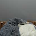 Heated Blanket King Size Electric Blanket Dual Control, Wireless Heating Blanket with 10 Heat & 10 Time Setting, Fasting Heating Sherpa Tufted Blanket for Bed, ETL Certified, Grey,90"x100"