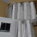 VOLISUN 4x4 Solar Cap Light 8pack, Solar Fence - Post Lights Outdoor Waterproof for Wood/Vinyl, White Deck Cap Light Solar Powered with Warm White for Garden/Patio/Porch