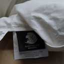 Luxurious Oversized California Goose Down Fiber Waterfowl Feather Fiber Comforter Duvet Insert 104" x 96",inches, 100% Cotton Cover, 80 oz. Fill Weight, All-Season White Comforter