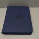 Premium Zip Trading Card Binder, 320 Card, Portable PU Collection Album, MTG & TCG Game Card Folder, Navy Blue (4 Pocket - 10.2" x 7.5")