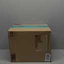 UBBCARE 4 Pack Wicker Basket, 11L11H10.5W inch Woven Paper Rope Storage Baskets for shelves, Foldable Cube Storage bin with Handle, Storage Basket for Organizing & Decor, Black (4pack, Black)