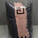 EHEYCIGA Fluffy Dog Crate Bed for Medium Dogs, Plush Faux Fur Pet Crate Pad, Calming Anti Anxiety Medium Pet Bed, Washable Soft Warm Dog Mat with Non-Slip Bottom, Pink (29.5 x 20)