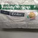 Globon Winter White Goose Down Comforter King Size,Down Duvet Insert, 800 Fill Power, 420 Thread Count,Ultra Soft Noiseless Shell with Corner Tabs, White