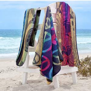 Terry Beach Towel and Hotel Pool Towel | Soft Oversized Towel Pack of 6 Pieces 