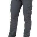 Wrangler Authentics Men's Regular Tapered Cargo Pant (36W x 32L, Pewter)