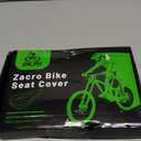 Zacro Bike Seat Cushion - Gel Padded Bike Seat Cover for Men Women Comfort, Extra Soft Exercise Bicycle Seat Compatible with Peloton, Outdoor & Indoor Bike Saddles (Black)