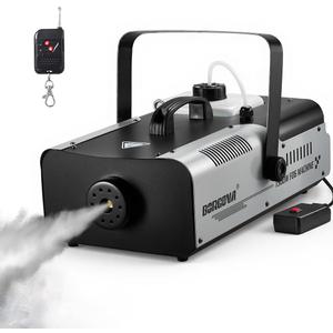 1500W Fog Machine 2.2L Wireless Remote Professional Smoke Machine Quick Heat for Halloween Parties Stage Theatre Christmas Events