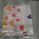 XCHI Rainbow Love Heart LGBTQ Tablecloth Round Pride Day Inclusion Lesbian Gay Bisexual Transgender Queer Homosexual Equality for Indoor Outdoor Dining Home Party Decorations 60x60 Inch