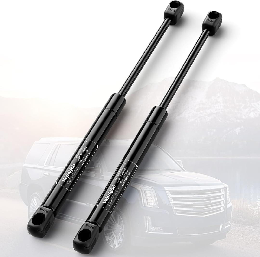 4185 Rear Window Glass Struts for 2000-2006 Cadillac Escalade, Chevrolet Suburban, Chevrolet Tahoe, Gmc Yukon Gas Shock Lift Supports Spring, Sport Utility 4-Door Back Glass, SG330025, 2Pcs