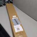 Commercial Door Push Panic Bar, SS304 Panic Bars with Exterior Lever Handle, 38 Exit Device with 3 Keys for Emergency Exit, Suitable for Metal, Wood, and Left/Right Handed Doors (Silver with Lock)