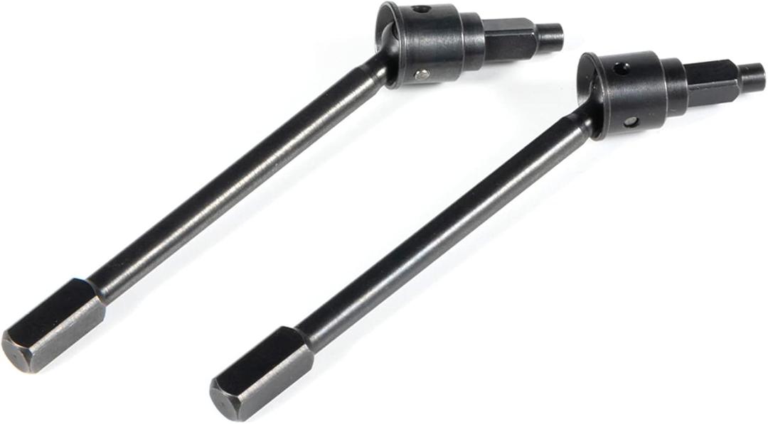 UTB18 RC Front & Rear Drive Shaft CVD Axle for Axial RC Crawler 1/18 UTB18 Capra Unlimited Trail Buggy RTR Upgrade Part (2pcs Front Drive Axles)