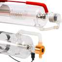 Cloudray 40W Laser Tube 720mm Dia.50mm, CO2 Laser Engraver Tube 45W, Cable Preconnected with Coating,40 Watt CO2 Tube With Metal Head (CR35 35-45W)