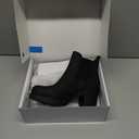 DREAM PAIRS Women's High Chunky Heel Chelsea Ankle Boots Slip On Elastic Fall Heeled Booties Shoes, 8.5