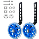 Mehome Flash Training Wheels for 12 14 16 18 20 Inch Kids Bike，Heavy Duty Training Wheels are for Single Speed Bicycle