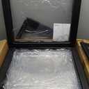 FXW AuraSpace Clear Acrylic Indoor Dog Playpen, 24" H, 10 Panels, Black