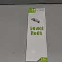 HOPELF 25PCS Wooden Dowel Rods - 1/4 x 12 Inch Bamboo Sticks - for Crafts, Cake Dowels and DIY Projects
