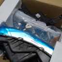 for 2004 2005 2006 2007 2008 F150 Headlight Assembly Compatible with 2004-2008 Ford F150 Pickup/ 2006-2008 Lincoln Mark LT Clear Lens Chrome Housing Amber Reflector Headlamp Replacement