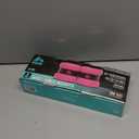 RBX Ankle and Wrist Weights for Women and Men - Velcro Straps, Made for Jogging, Walking, Resistance Training, and Physical Therapy (Set of 2) - Soft Touch Material (1lb (2lb Pair), Dark Purple)