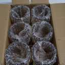 Kate Aspen Vintage Glass Tealight & Amber Votive Candle Holders (Set of 6)  Rustic Fluted Candle Holder Set, Boho Home Decor, Wedding Table Centerpieces, Farmhouse Kitchen Table Decor (One Size)