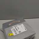 Temary 11 x 11 Cube Storage Bins Fabric Storage Cubes for Shelf, Closet, 4 Pack Cube Basket for Clothes, Storage Cube Bins with Leather Handles(Black&Grey)