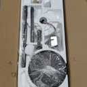 72 Inch Ceiling Fans with Lights, Brown Farmhouse Ceiling Fan with Light, large LED Panel, Quiet Reversible DC Motor, 6-Speeds, 3CCT, large Ceiling Fans with Remote for Patio, Living Room, Garage