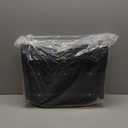 Stadium Seats for Bleachers, Bleacher Seats with Ultra Padded Comfy Foam Backs and Cushion, Wide Portable Stadium Chairs with Back Support and Shoulder Strap (Regular - 16.9"W x 13.2"D x 15.4"H, Black)