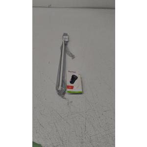 Kenney 18-28 WHT Tension Rod, White, USB CAR CHARGER