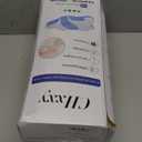 Memory Foam Pillows, Cervical Pillow for Neck and Shoulder Pain Relief, Ergonomic Contour Bed Pillow, Soft for Side Sleep Stomach Sleeping and Back Sleeper (Queen Size-24.8''Lx14.96''Wx5.78''H, Black)