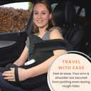 MOYOAMA Post Shoulder Surgery Pillow with Pocket- Rotator Cuff Pillows for Sleeping, After Shoulder Surgery Must Haves, Rotator Cuff Sleeping Pillow, Rotator Cuff Surgery Recovery Accessories