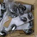 Car Dolly 4 Pack, Towallmark Wheel Car Dolly Tire Skates Premium Skates Moving Car Easy, Total 6000lbs High Load Bearing, Antiskid Plate Design, All-Direction Rotatable Wheel, 12x16, Black