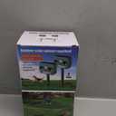 2025 Racoon Squirrel Sonic Fortress Pro Rabbit Repellent Outdoor, Solar Ultrasonic Animal Repeller Deer Deterrent with Motion Sensor&Flash Light to Scare Cat Dog Skunk Out of Garden Farm Yard(2Pack)