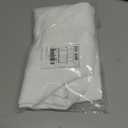 RYB HOME RV Curtains for Camper Windows, Mini Small Thermal Insulated Sunlight Heat Blocking Blocking Privacy Portable Curtains for Travel Trailer, Width 34 by Length 24, Pure White, 2 Panels