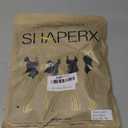 SHAPERX Shapewear for Women Tummy Control Bodysuit Mid Thigh Body Shaper Shorts for a Lifted Look, Size 2XL/3XL