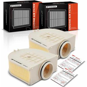 A-Premium 2-PC Engine Air Filter Compatible with Genesis Model | for GV80 2021 2022 2003 2024, 2.5L 3.5L, Replaces 28113T6310, PA99847
