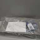 Elevated Dog Bowls, Non-Slip Dog Feeder with 1*Stainless Steel Dishes & 1*Slow Feeder Bowl, 5 Heights Adjustable Raised Bowls for 3.15-8.66-9.84-11.02-12.2 (Light Borwn Grey)