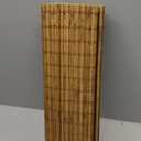LazBlinds Cordless Bamboo Roman Shades, Privacy Blinds for Interior Windows, Room Darkening Roll Up Bamboo Blinds for Home & Patio, 26.5" W x 48" H, Highfield Teak