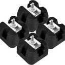 4 Pack Mini Split Floor Mount Base | Air Conditioner Base for 7,00060,000 BTU | Anti-Vibration Mini Split Base, UV & Waterproof Condenser Support for Outdoor HVAC Units