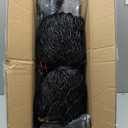 GADFISH Basketball Rebounder Net, Heavy-Duty Steel Frame Basketball Return Net Catcher Backstop Nets Basketball Return Attachment Yard Guard for Outdoor